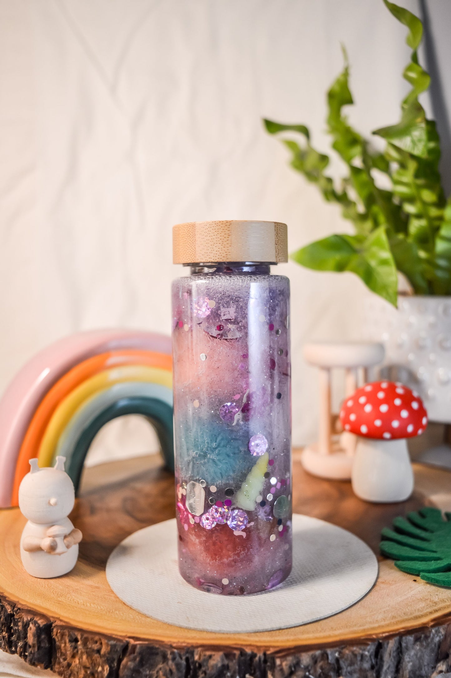 🦄 Unicorn Sensory Shaker – Magical Glitter Sensory Bottle for Kids